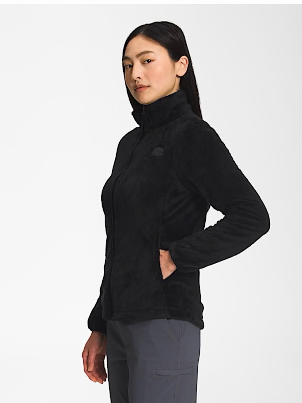 The North Face Women's Black Teddy Fleece Jacket